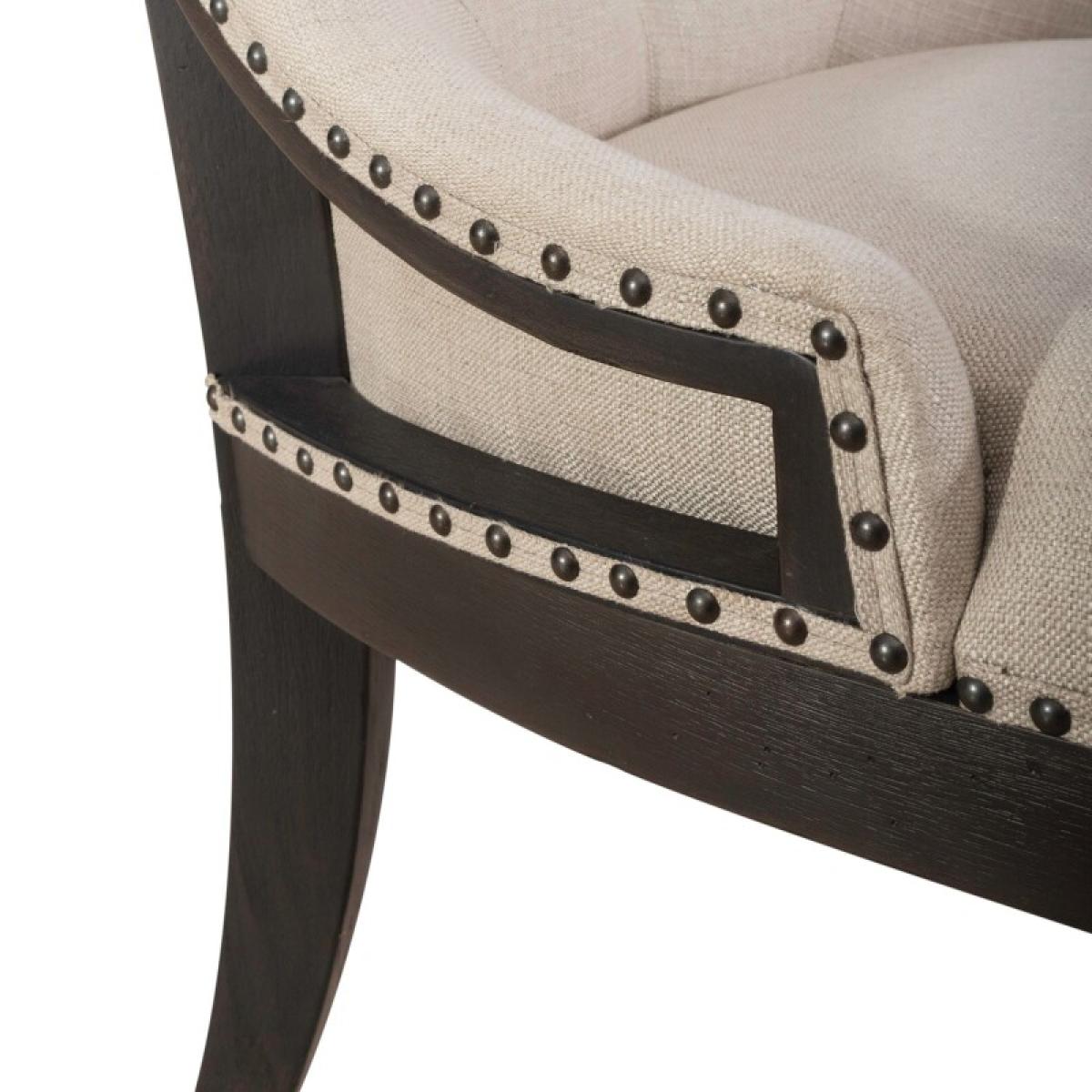 Americana Farmhouse Uph Shelter Side Chair- Black (RTA) - Image 12