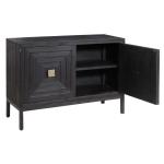 Aiken 2 Door Cabinet, Black - Image 7