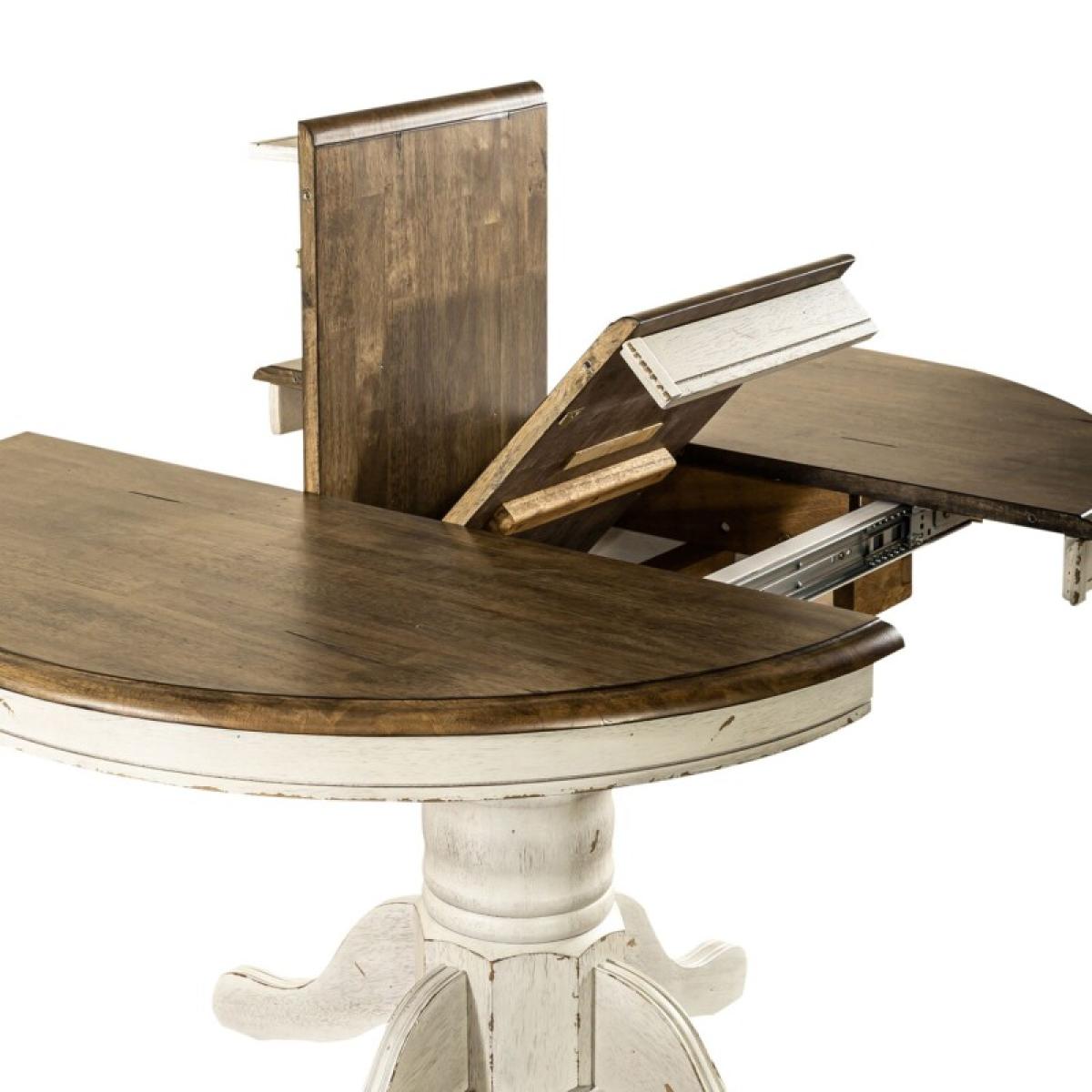 Oval Pedestal Table Top- White - Image 6