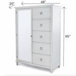 Point Breeze Mirrored Door Chest - Image 12