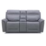 Cooper Loveseat w/Console P3 & ZG - Blue Gray - Image 6