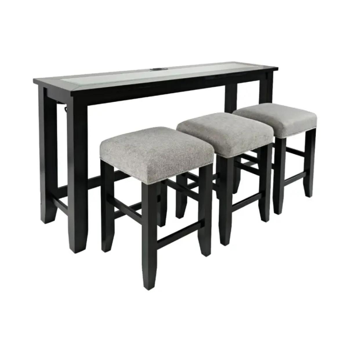 db349e537e0c8eedbf9bed1f7e28e8b3 Urban Icon 4pc Sofa Console - Image 1