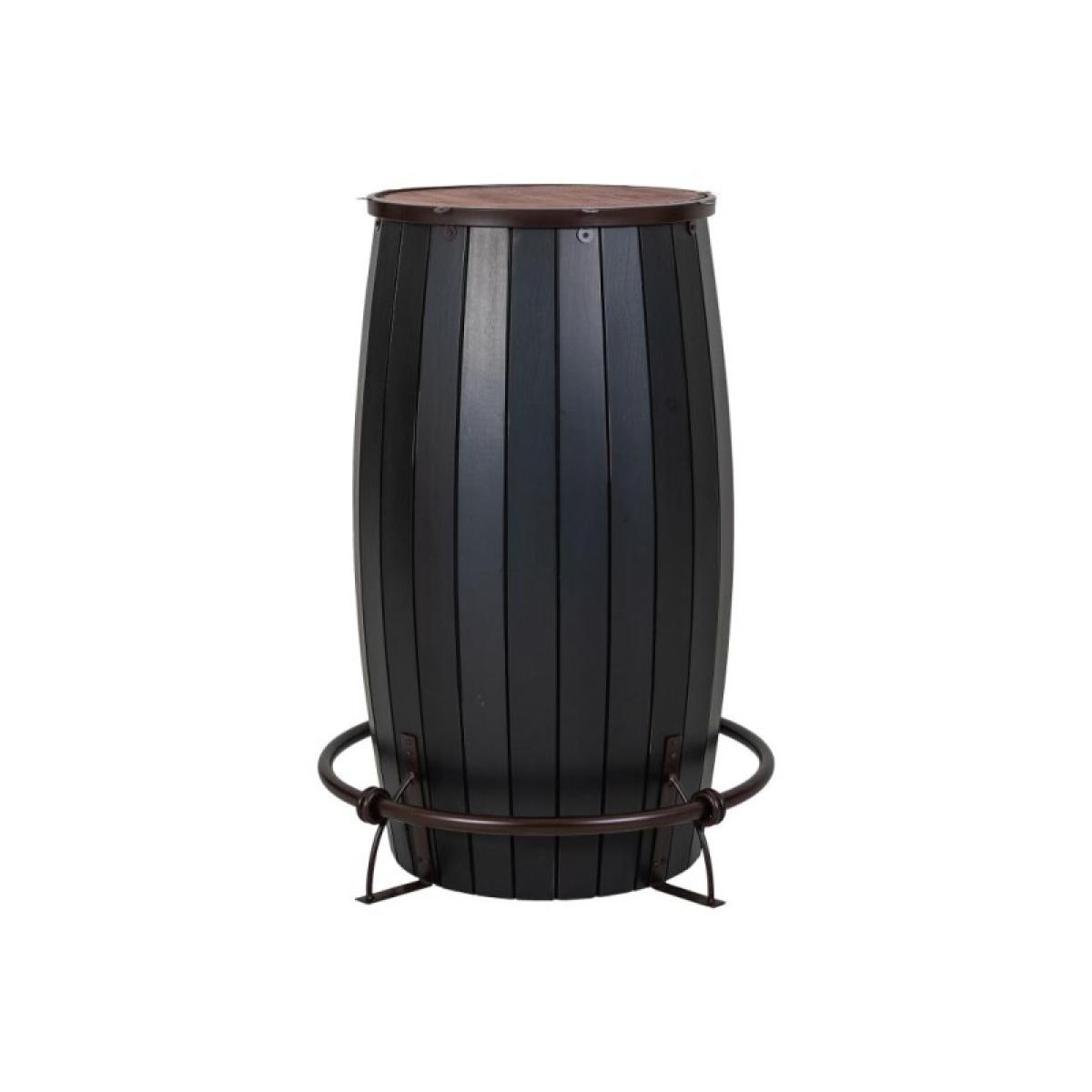 Antique Multicolor, Bistro Table Barrel Design - Antique - Image 4