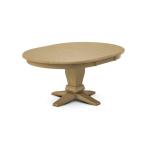 Build Your Own Pedestal Table w/ 48" x 66" Butterfly Leaf Extension Tabletop w/Half Bullnose Edge - Image 54