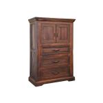 3 Drawer 2 Door Chest - Madeira - Image 5