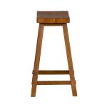 Creations 24 Inch Sawhorse Counter Stool - Tobacco (RTA) - Image 6