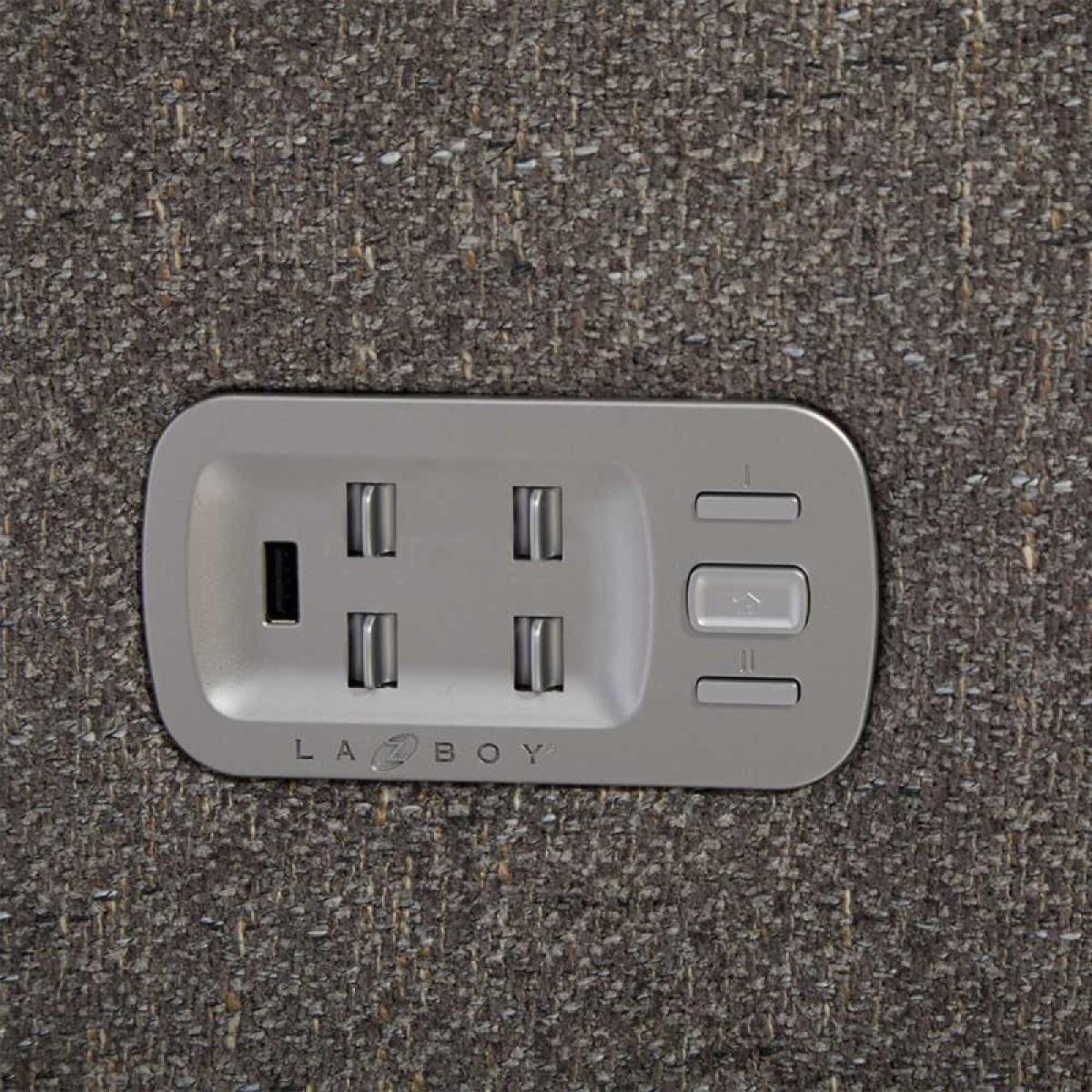 Lennon Power Wall Reclining Loveseat W/ Console Headrest & Lumbar - Image 12