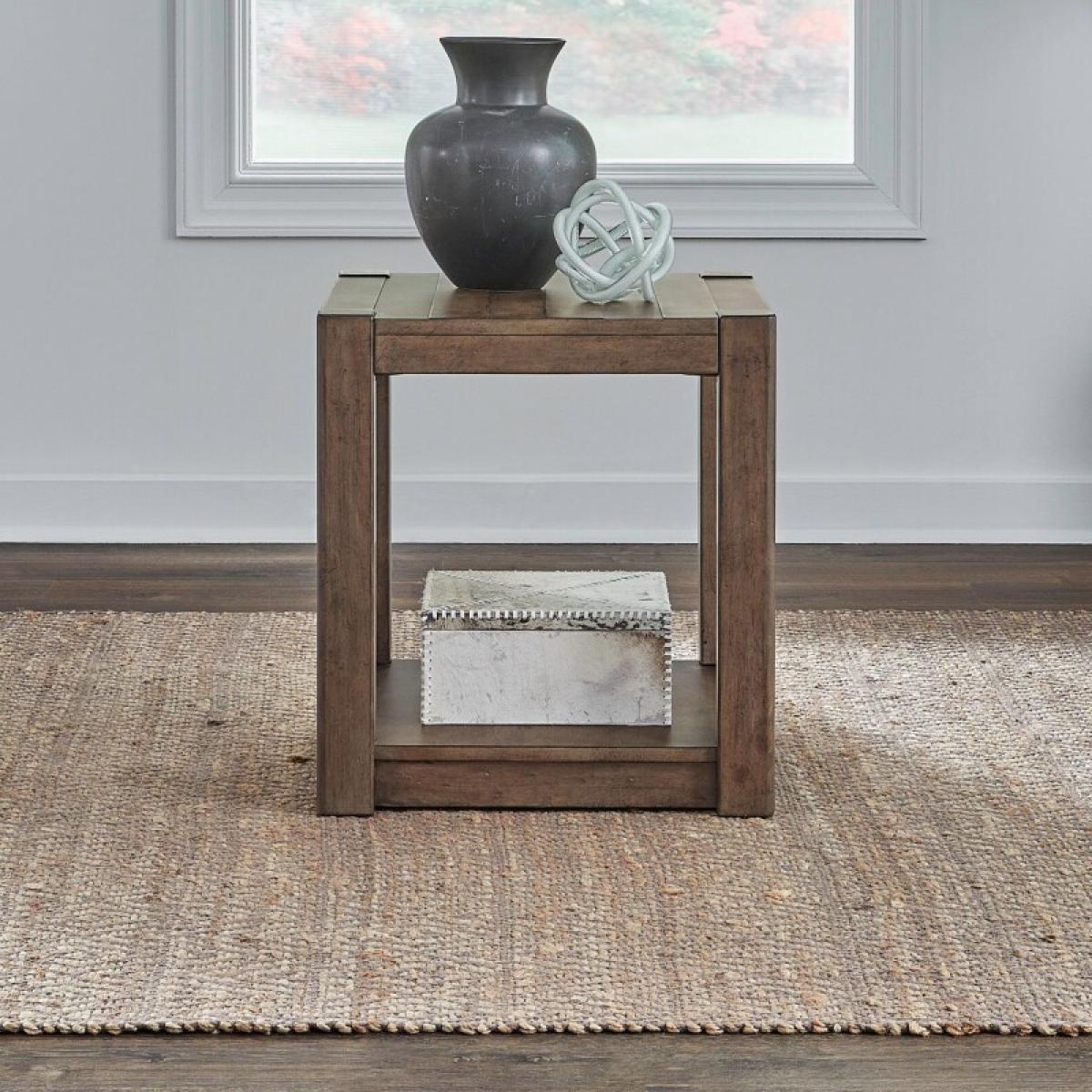 Broadmore Square Chairside Table - Image 2