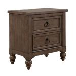 King Sleigh Bed, Dresser & Mirror, Chest, N/S - Image 6