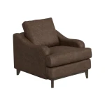 Alfa Wooden Frame & Base, Armchair
