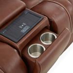 Caswell Loveseat w/ Console P2 & ZG - Image 11