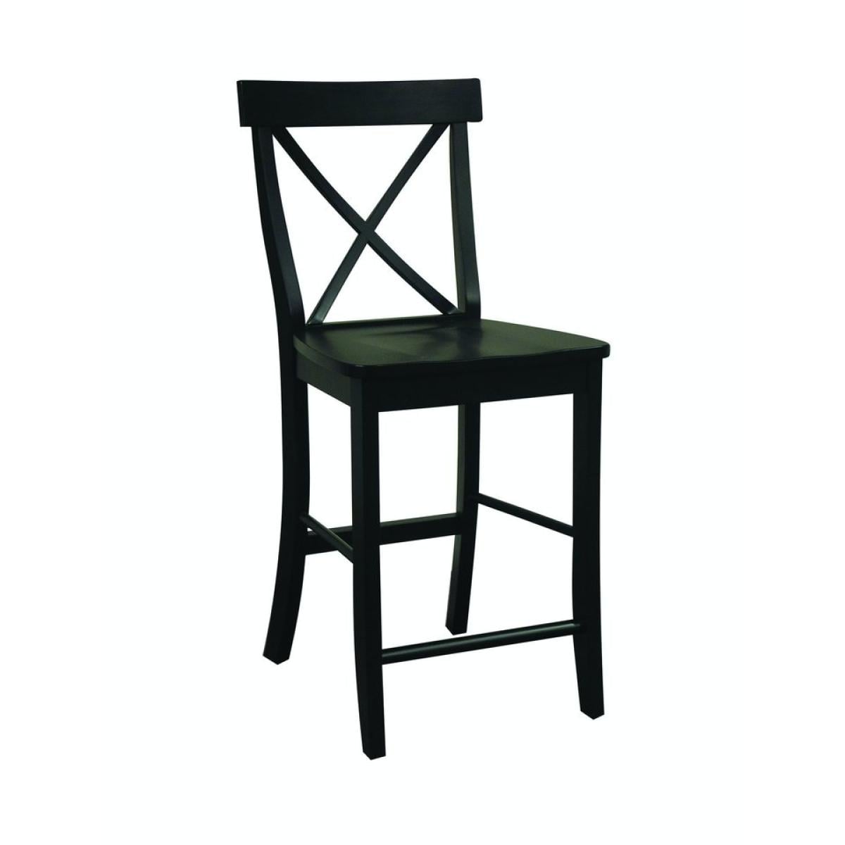 Dining Essentials - X-Back Stool in Black - Image 2