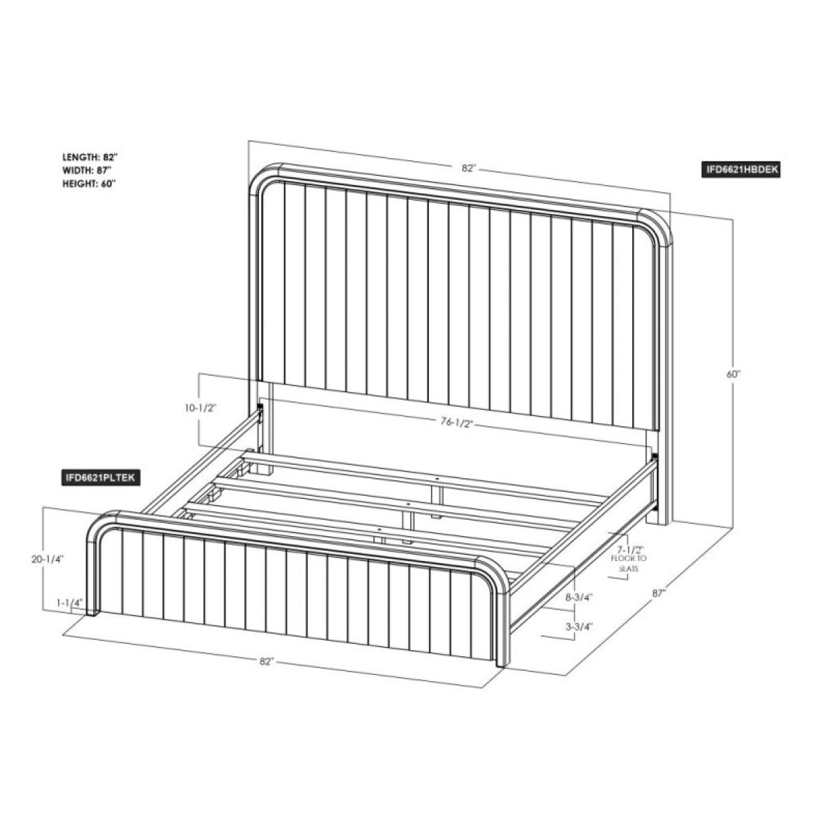 6/6 Headboard - Mezquite - Image 8