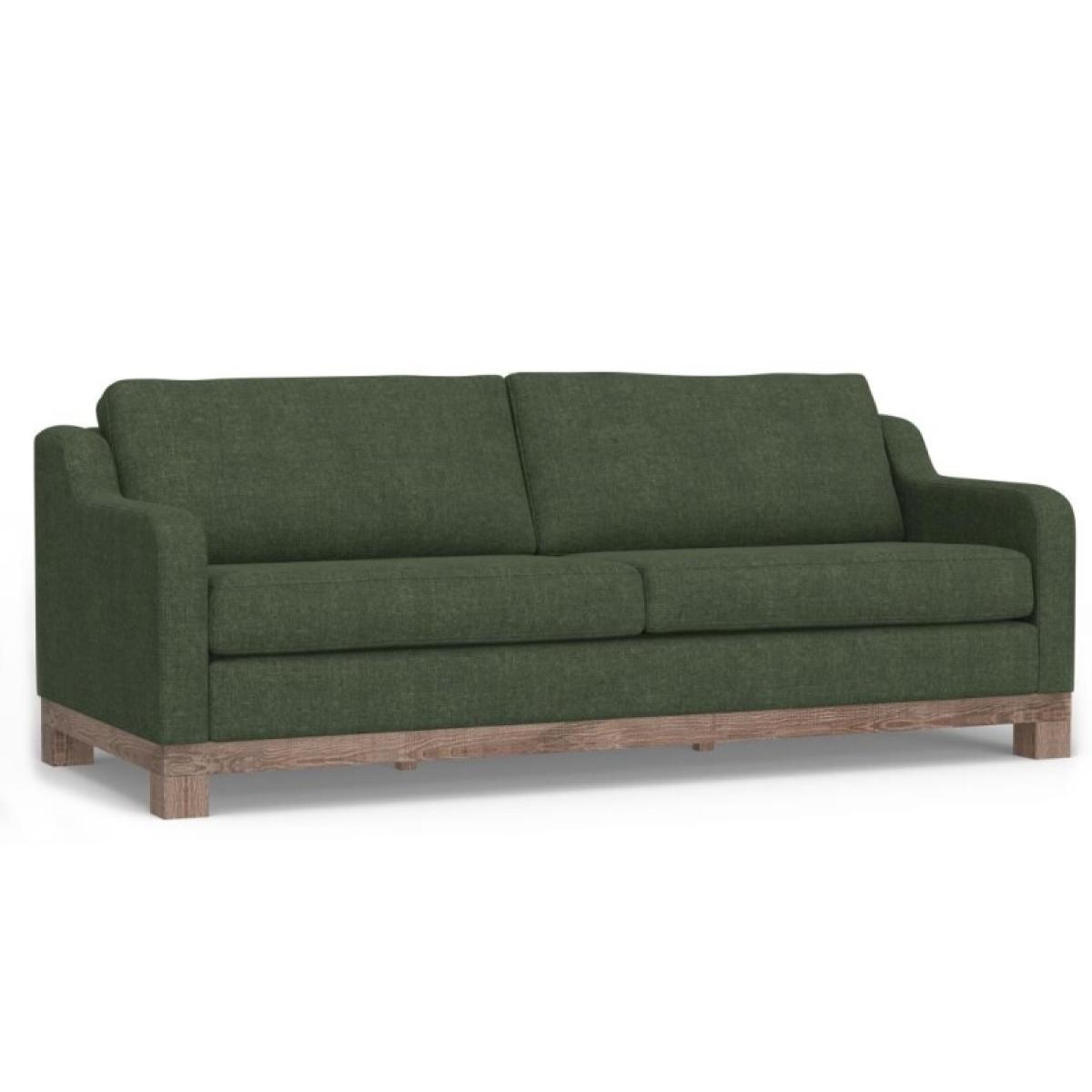 Samba Wooden Frame & Base, Two-Cushion Sofa - Image 2