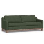 Wooden Frame & Base, Two-Cushion Sofa - Samba