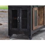 3 Drawer, 2 Sliding Doors, 4 Mesh Doors Wood Island - Pueblo - Image 7