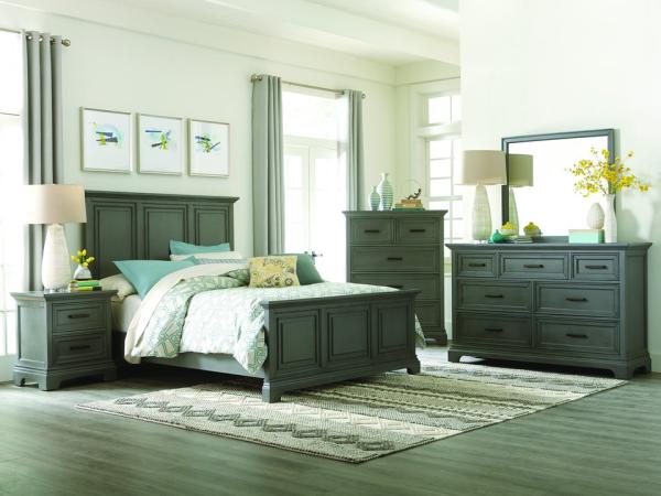 King Bed in Mineral Gray - BD44-301KF - Image 3