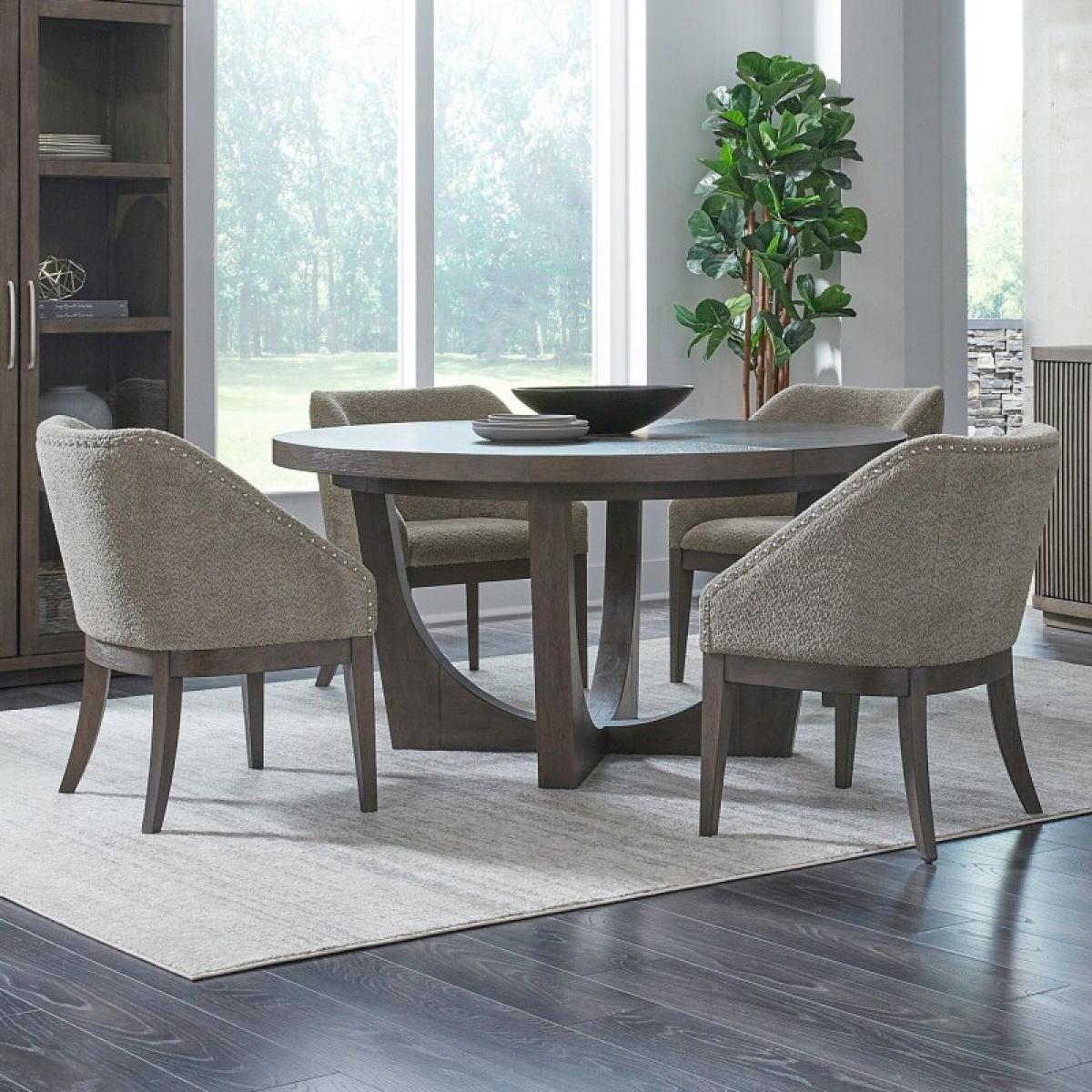 Cascade Falls 5 Piece Pedestal Table Set - Image 2