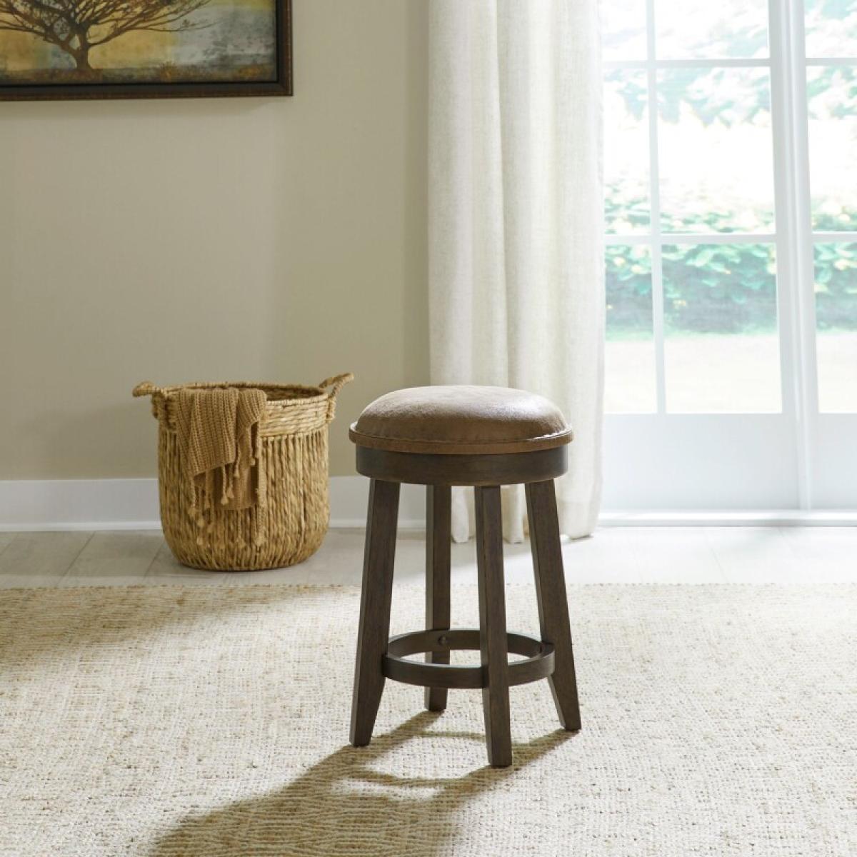 Paradise Valley Uph Console Stool (RTA) - Image 2
