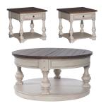Morgan Creek Opt 3 Piece Set (1-Cocktail 2-End Tables) - Image 5