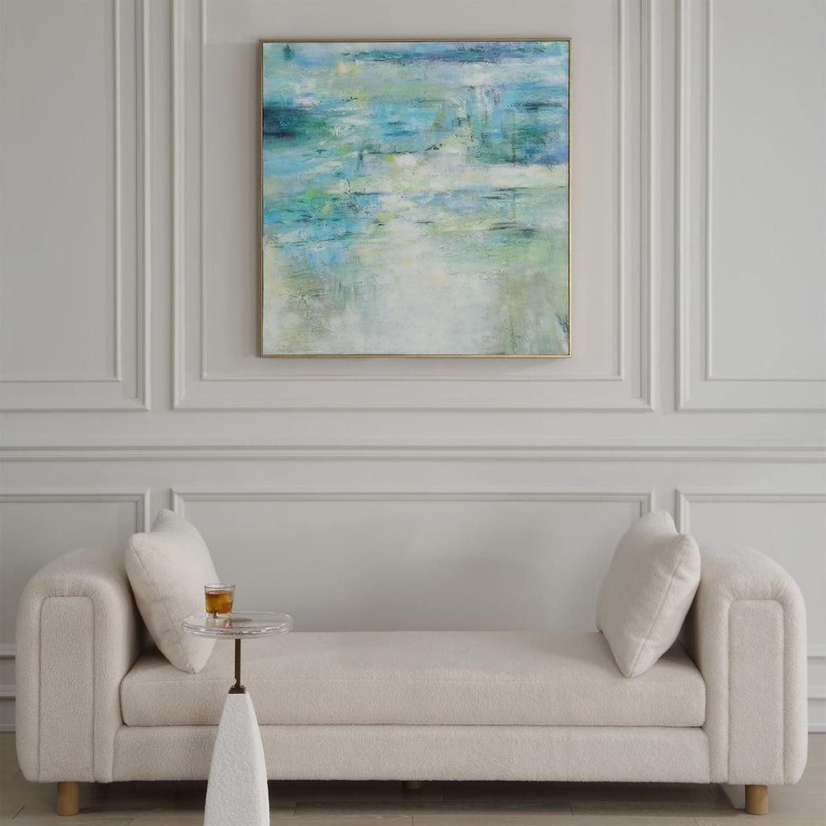 Blissful Hand Painted Canvas - Image 4