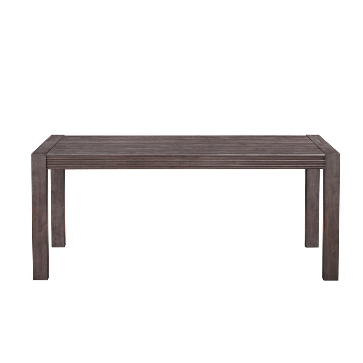 Modern Edge Rectangular Leg Table - Image 3