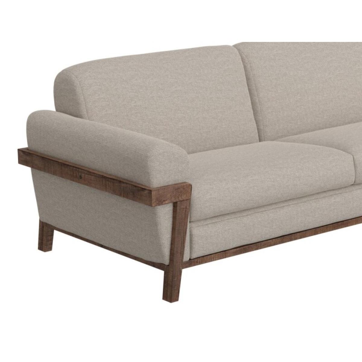 Wooden Frame & Base, Loveseat - Loft Brown - Image 7