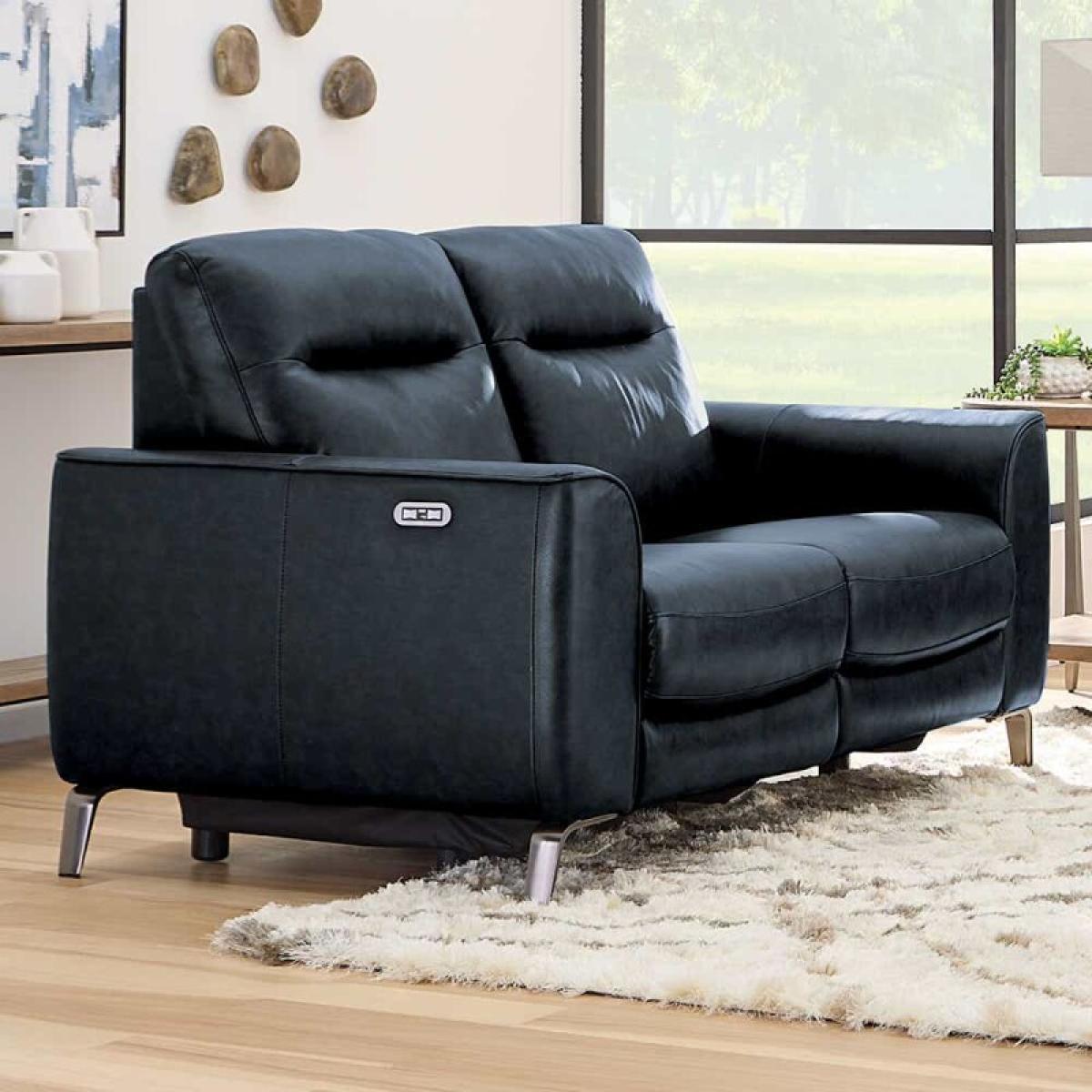 Hudson Power Loveseat W/ Power Headrest - Image 3
