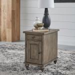 Americana Farmhouse Chair Side Table