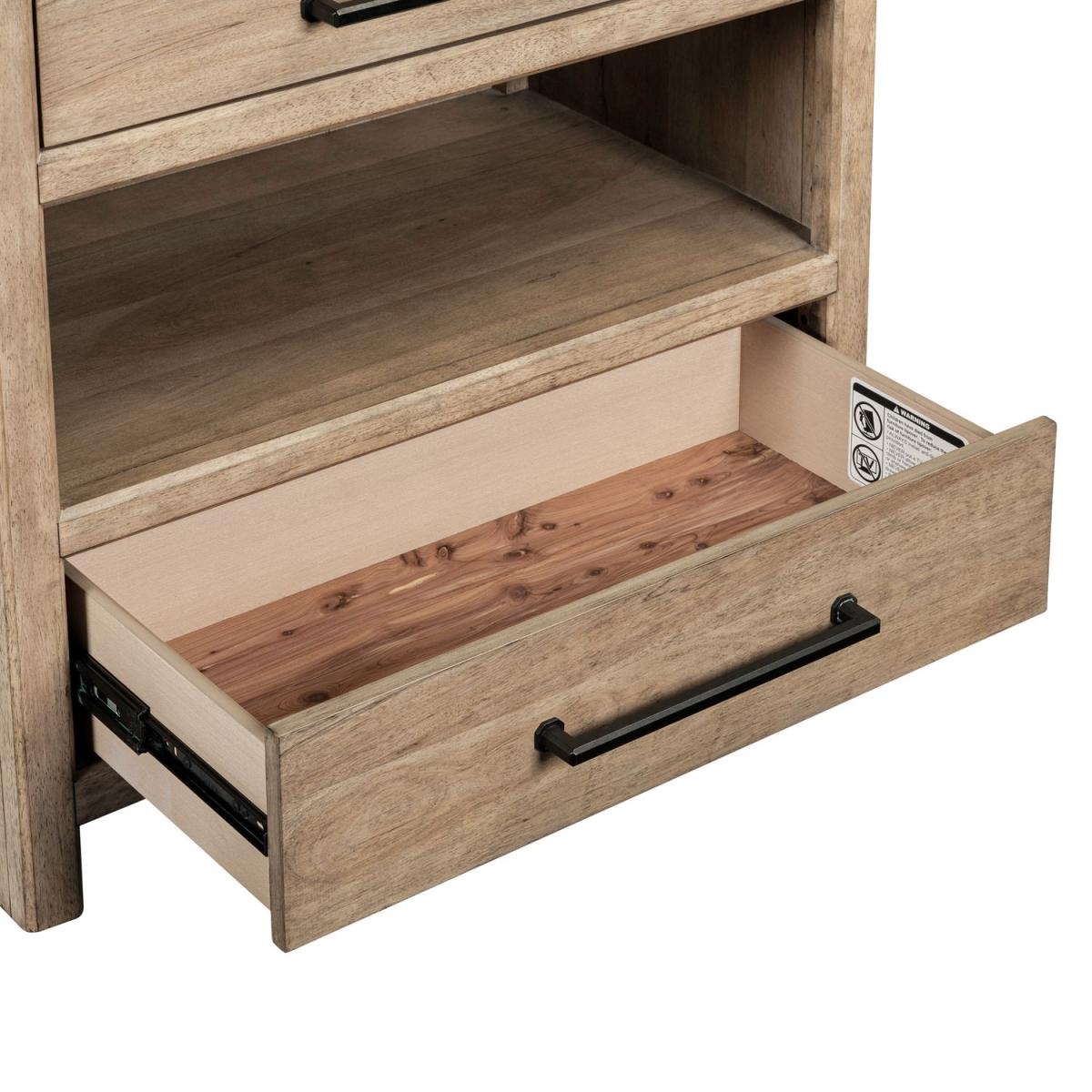 Proximity Place Bedside Chest w/ Charging Station - Image 12