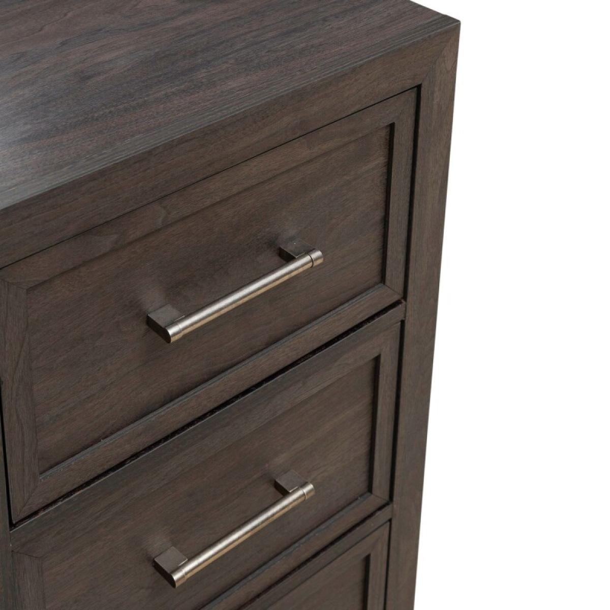 Modern Edge Dresser & Mirror - Image 8