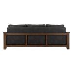 Wooden Frame, Upholstered Sofa - Walnut - Image 6