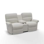Robin Power Reclining Loveseat W/ Headrest, Lumbar & Console