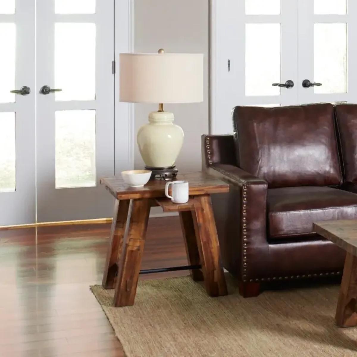 Cannon Valley Trestle End Table - Image 3