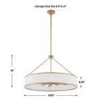 Algiers, 8 Lt Pendant - Image 16