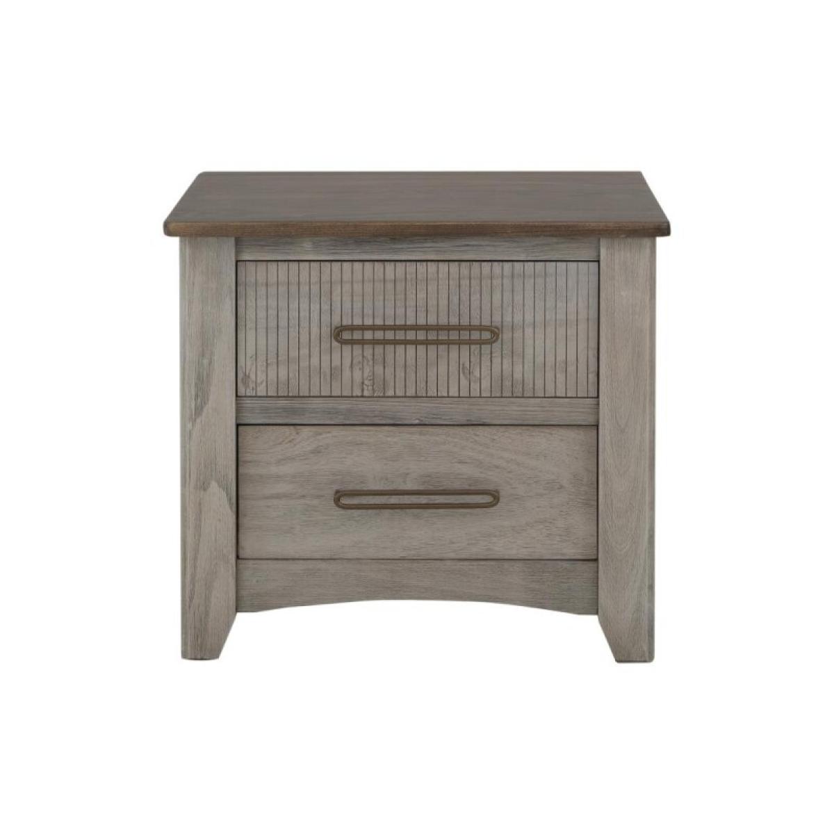 2 Drawer, Nightstand - Ridge - Image 3