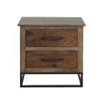 2 Drawer, Nightstand - Natural Teca - Image 3
