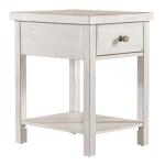 Modern Farmhouse Drawer Chair Side Table - Image 3