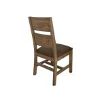 Natural Teca Wooden Chair - Image 3