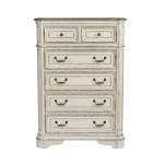 Magnolia Manor Queen Uph Bed, Dresser & Mirror, Chest, Night Stand - Image 6