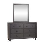 Full Panel Bed, Dresser & Mirror - Image 4