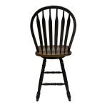 Carolina Crossing Windsor Swivel Counter Chair - Black - Image 5