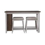 Brook Creek 5 Piece Counter Set- Two Tone - Image 3