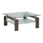 Compass Square Glass Coffee Table - Image 3