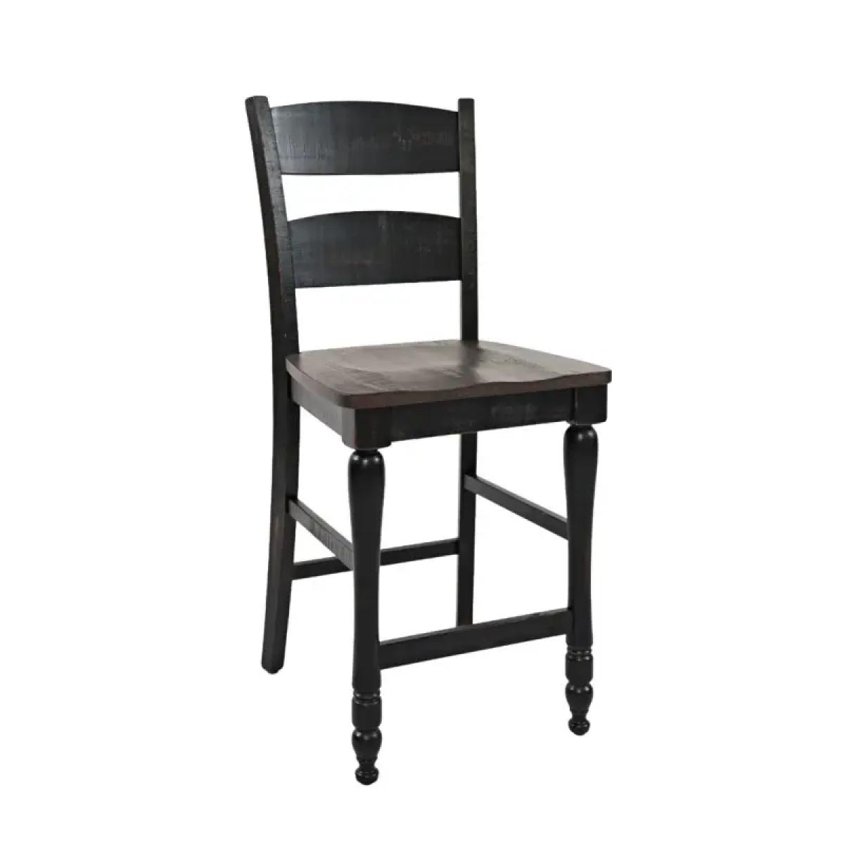 Madison County Ladderback Counter Stool (2/ctn) - Image 2