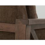Walnut Wooden Frame, Upholstered Sofa - Image 6