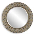 Copper Terrazzo Round Mirror