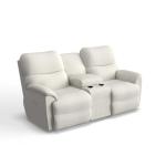 Trouper Power Reclining Loveseat W/ Headrest, Lumbar & Console - Image 3