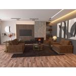 Wooden Frame & Base, Armchair - Georgia - Image 5