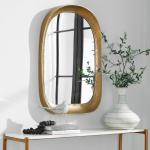 Bradano Arch Mirror, Brass - Image 4